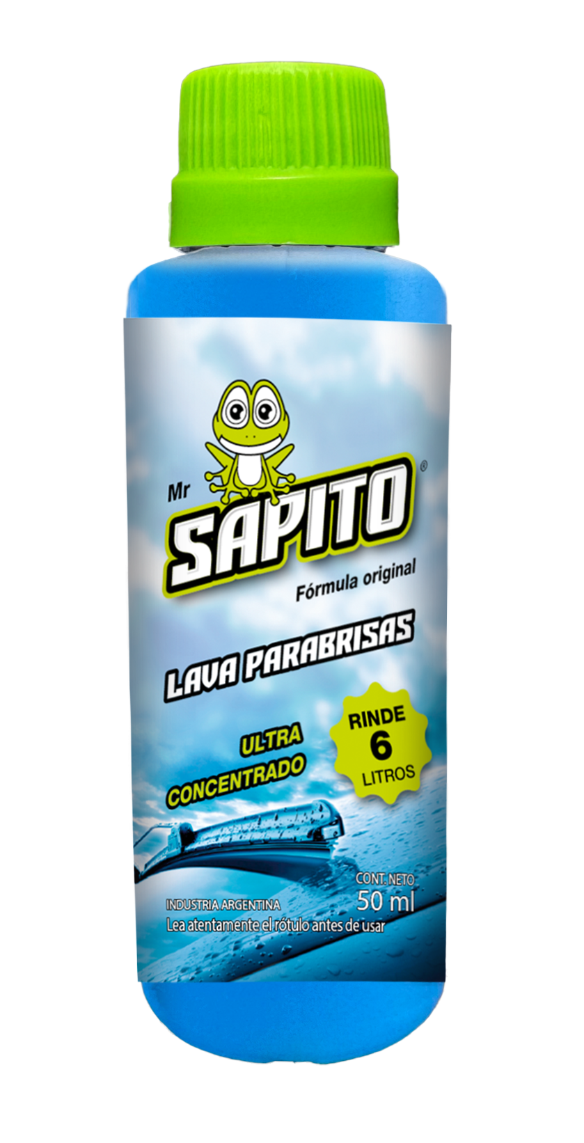 ᴹᴿ SAPITO® LAVA PARABRISAS ULTRA CONCENTRADO